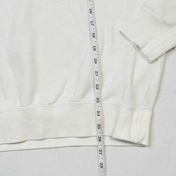 Nike NSW Swoosh SBB Crew Neck Shirt Mens Small White Blue Double Check - Picture 3 of 7